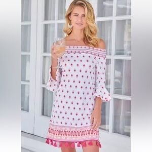 Cabana Life Tulum-Coverluxe Smocked Dress, NWT, Large